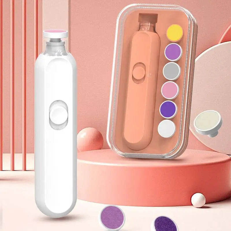 Nail Trimmer with Light Electric Light Up 360 Degree Rotating Nail Trimmer Low Noise Nail File Nail Clippers