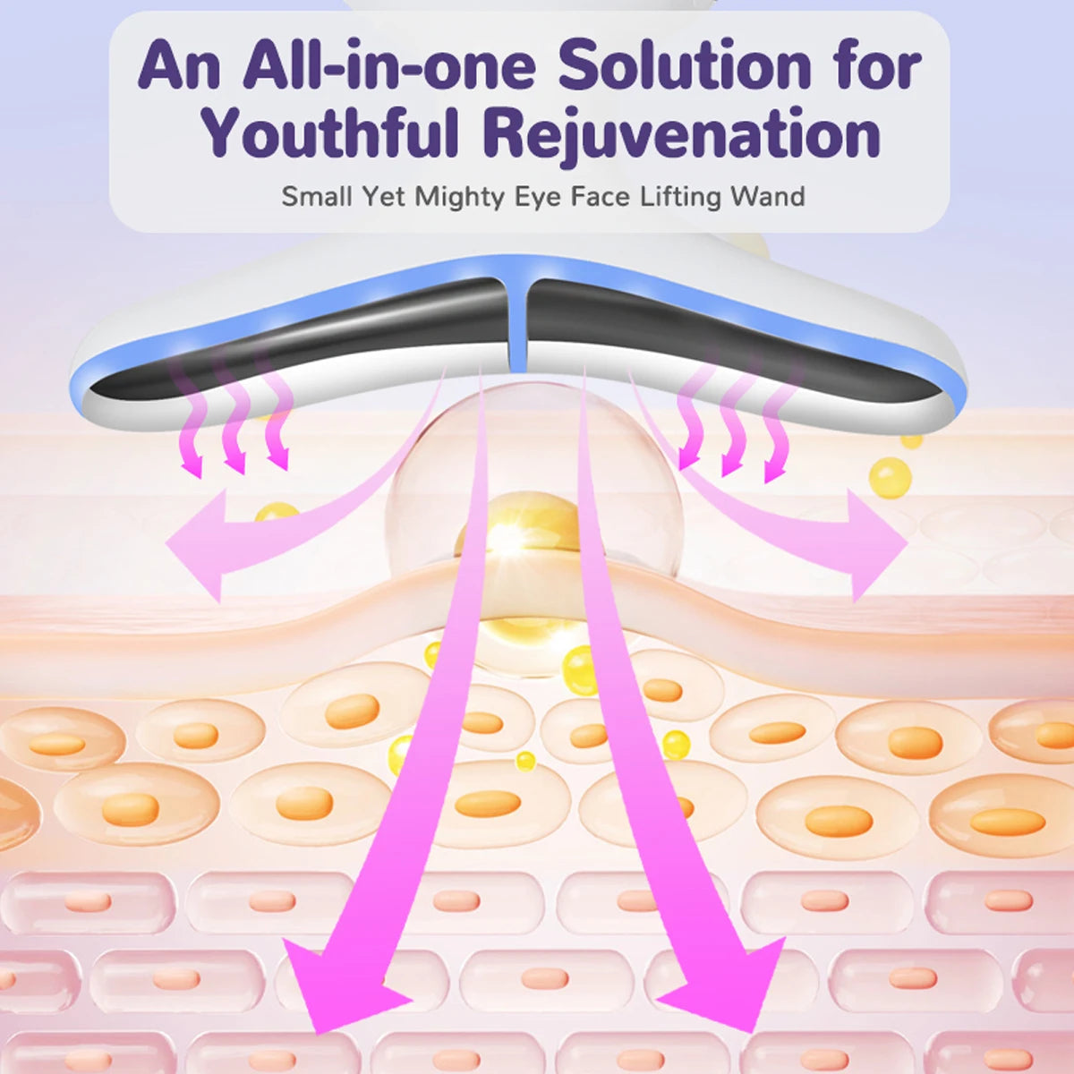 Neck Beauty Instrument Face and Neck Massager Suitable for Women's Home Skin Care