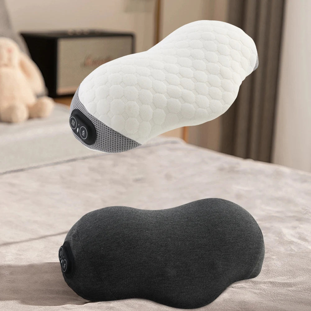 Soft Soulder Neck Vibration Massage Pillow Multi-Purpose Adjustables Smart Temperature Control Waist Massager For Women Men