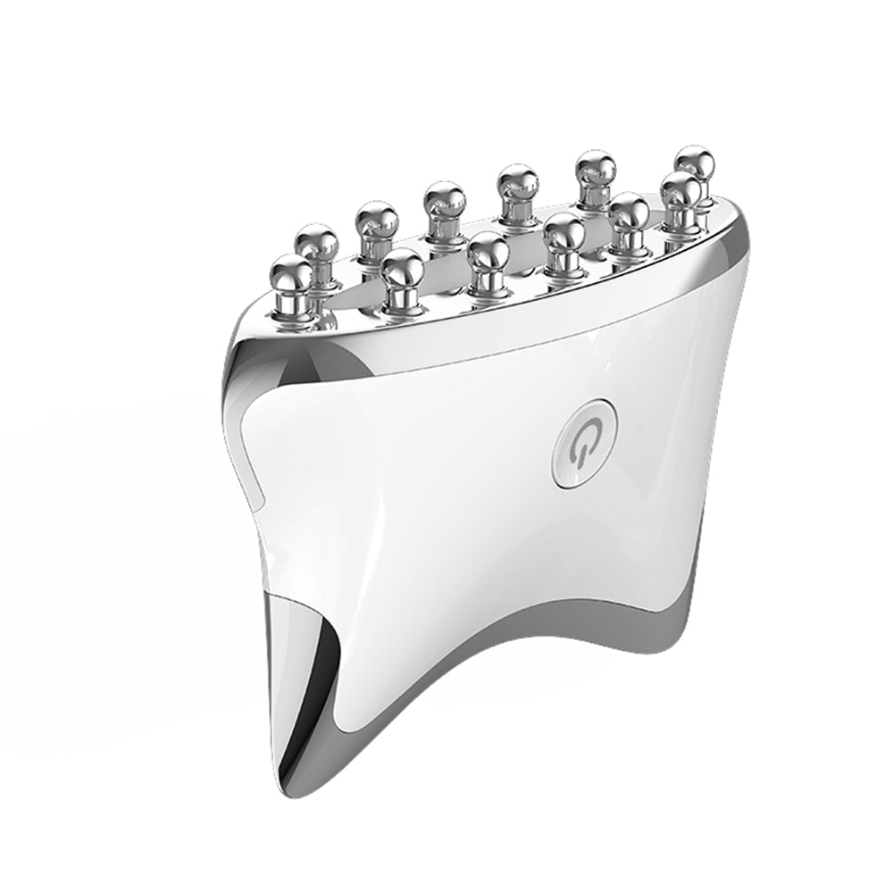 Electric Scraping Massager EMS Microcurrent Face Massage for Wrinkles Face Firming Acupuncture Anti Cellulite Massager