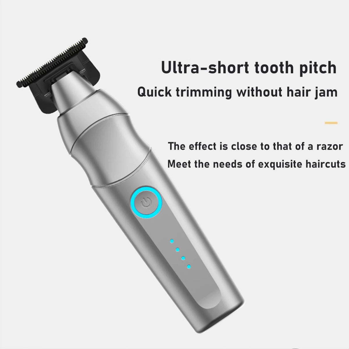 Zinc Alloy Body DLC Blade 7000RPM Hair Clipper Salon Home Beard Sideburns Trimmer Trimmer Men