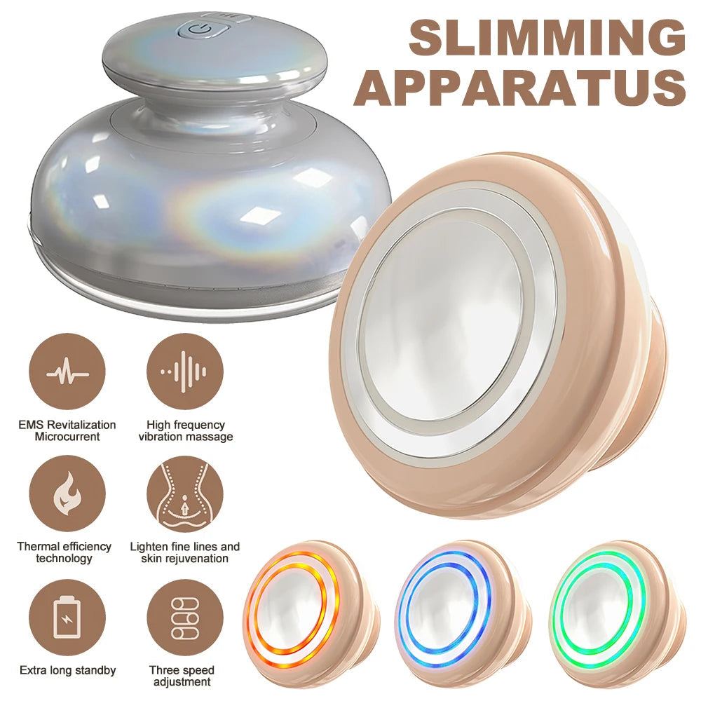 Body Slimming Machine Fat Burner Slim Device LED Heating Ultrasonic Cavitation Shaping Massager Lose Weight Cellulite Massager