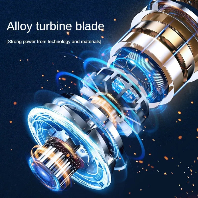 4 in 1 Car Vacuum Cleaner 8000PA Strong Suction Handheld Wireless Vacuum Cleaner Blower Portable Vacuum Cleaner For Car Home