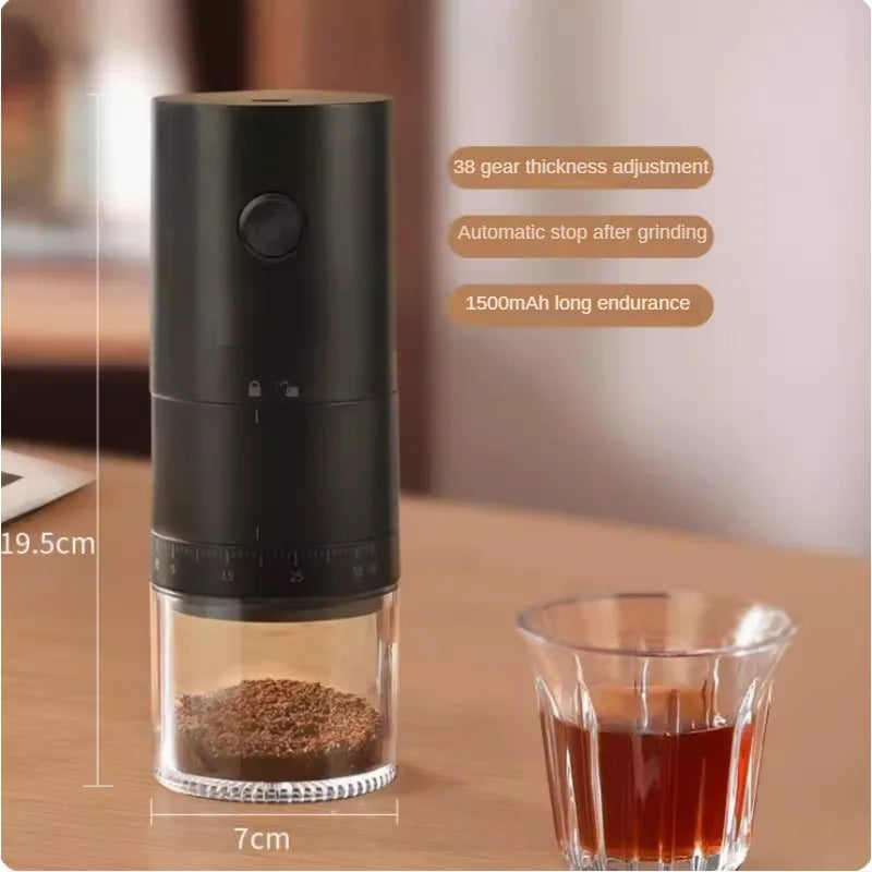 Coffee Maker Portable Coffee Machine Manual Coffee Machine Brewing Bean Grinding Camping Outdoor