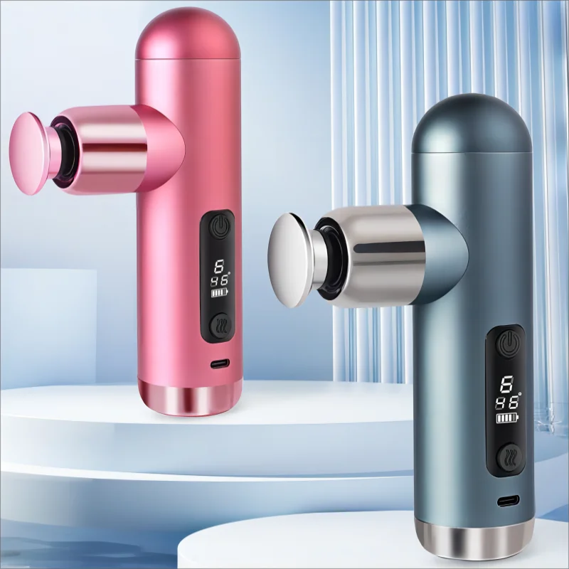 Aluminum Housing Massage Gun Brushless Big Force Massage Machine Deep Tissues Fascia Machine Gun Muscle Electric Massager