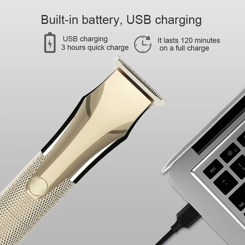 Professional Cordless Hair Clipper Rechargeable Barber Haircut Machine Hair Trimmer for Barbers Stylists Haircutting Machine