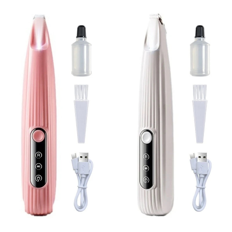 Dog Grooming Tools USB Charging Pet Hair Trimmers Low Noise Professional Cordless Shaver for Trimming Cats Thick Hair