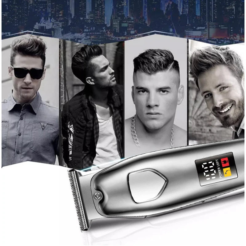 Multi Functional Men's Barber USB Charging Cordless Portable Trimmer Mini Beard and Sideburns Repair Machine