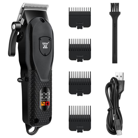 Electric Hair Trimmers Professional Hair Clipper Barber Shop Cordless hair cutting machine Wet Dry haircut shaver