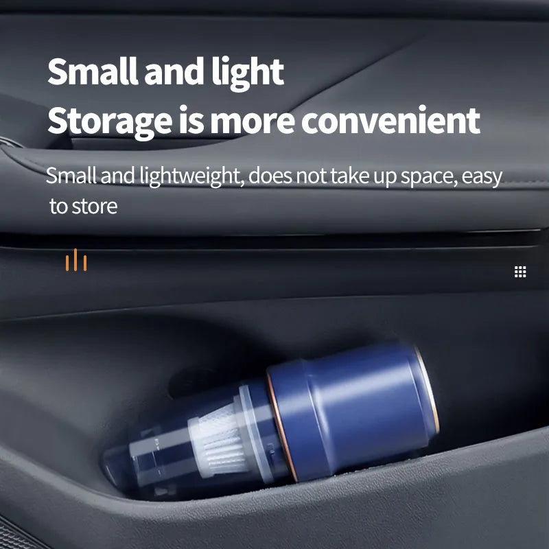 Car mounted vacuum Cleaner Wireless Mini Car Wireless Strong Suction Portable Handheld Cleaning Machine Home Appliance