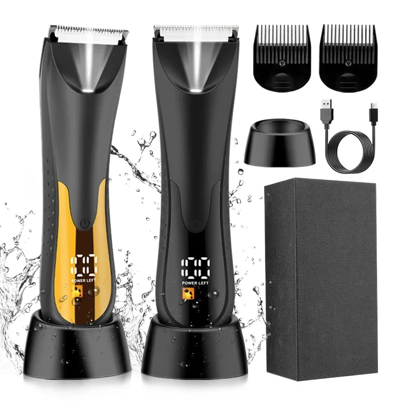 Hair Removal Bikini Trimmer Electric Hair Trimmer for Men Lady Shaver Groin & Body Shaver Groomer Arm Beard Razor