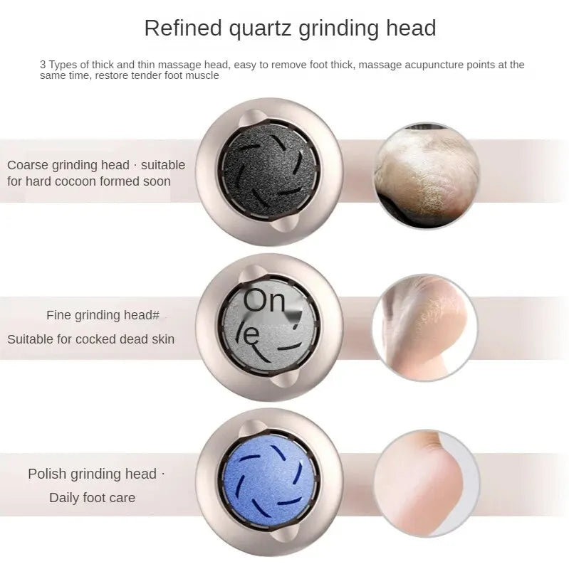 Automatic Foot Grinding Device New Style Beauty Foot To Remove Dead Skin Pedicure Device Rubbing Foot Artifact Removal Calluses