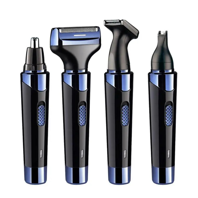 Portable Multifunctional Electric Nose Hair Trimmer Hair Cut Clipper Kit Ear Nose Groomer Shaver Safe Face Care Shaving