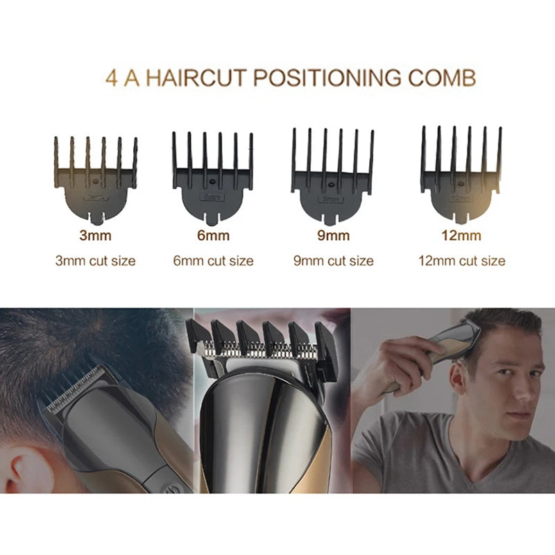 Multifunction Men's Electric Hair Trimmer Clipper Beauty Beard shaper Shavers Cordless Nose Hair Trimmer rechargeable Men Shaver