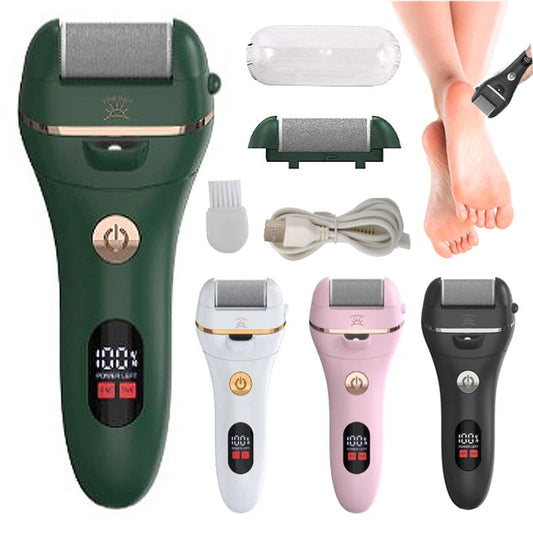 Rechargeable Electric Foot File Callus Remover Machine Pedicure Device Foot Care Tool Feet For Heels Remove DeadSkin LED Display