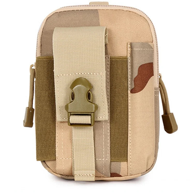 Men Outdoor Sport Tactical Molle Pouch Belt Waist Pack Bag Phone Case Military Camping Climbing Running Hunting Small EDC Bags