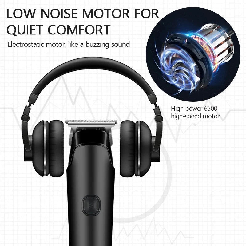 Pro Rechargeable Cord Cordless Hair Clippers for Men Woman with Smart Charge Technology for Convenient at Home