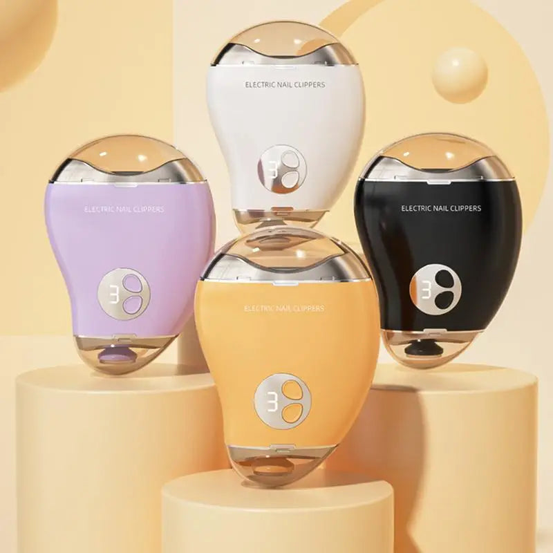 Electric Nail Cutter For Adult Mango Shape Nail Cutter For People Toe Nails Cutter 3 Speed Double Head Trimming Nail Sharpener