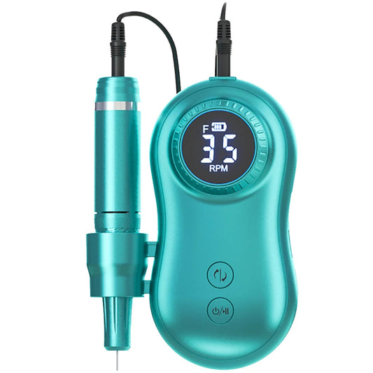 35000 RPM Electric Nail Polish Drill Mini 2 in 1 Electric Nail File With LCD Display USB Charge Professional Tool