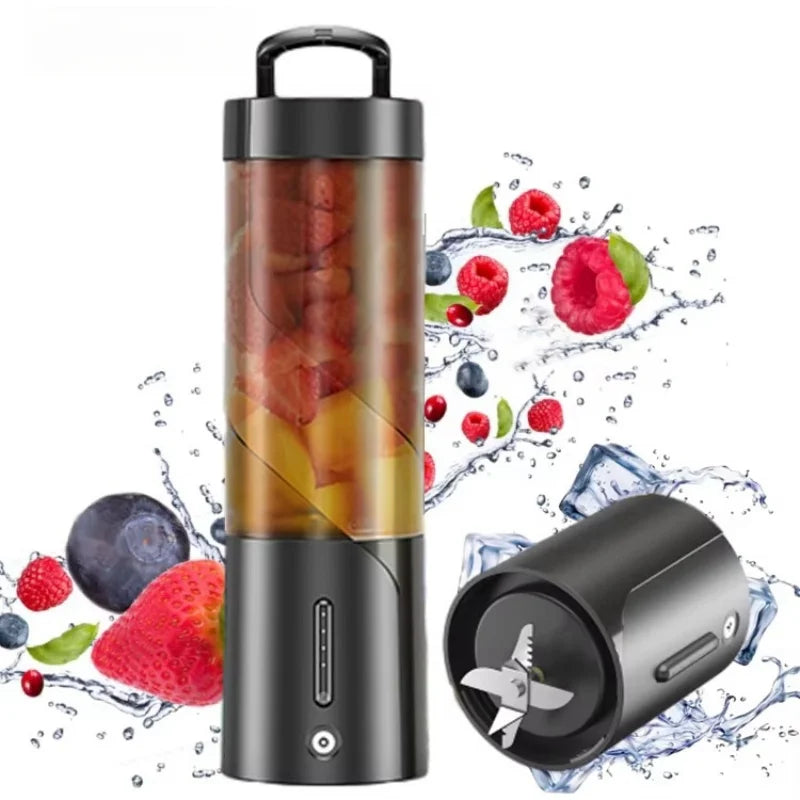 Portable Blender Fresh Juice Mixer Home Electric Wireless Charge Mini Fruit Mixers Juicer Cup Blender Milkshake Juice Maker