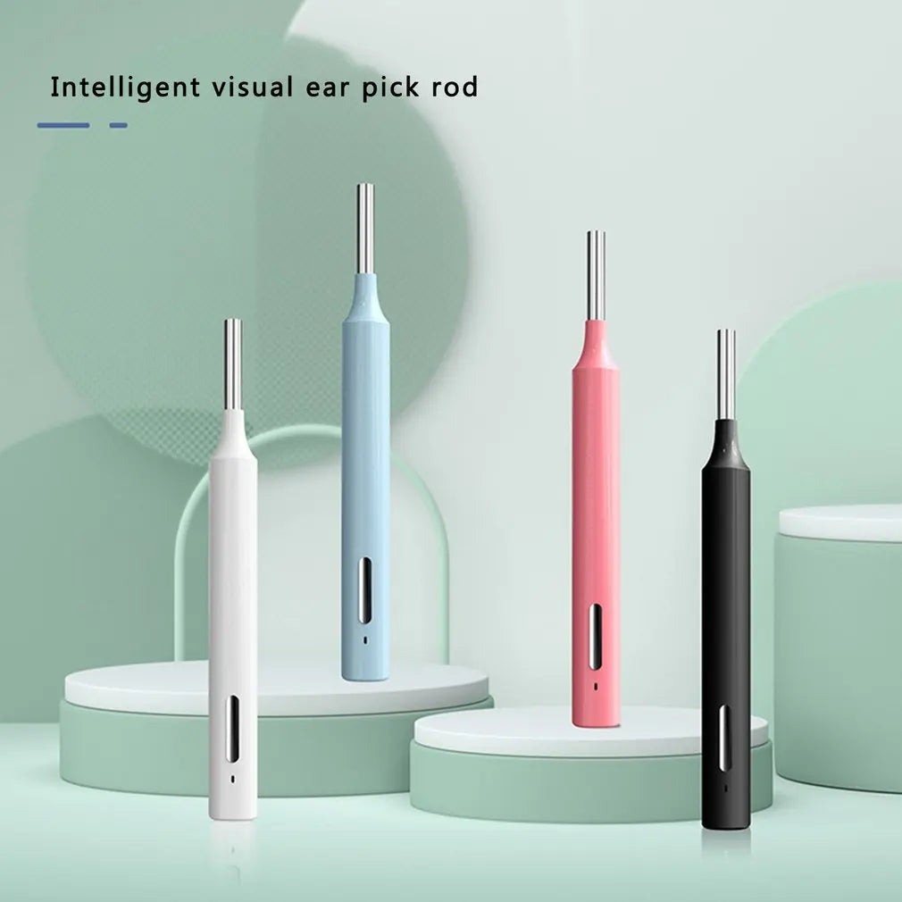 WiFi Visual Earpick Compact Ear Wax Removal Tool Clear View Ear Camera With LED Lights Ear Spoon Ear Wax Cleaning Tool Ear Care