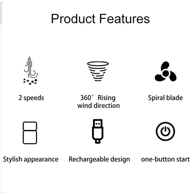 Mini Portable Vacuum Cleaner Desktop Cleaning Desk Vacuum Clean Up Dust Table Sweeper Creative Handheld For Office