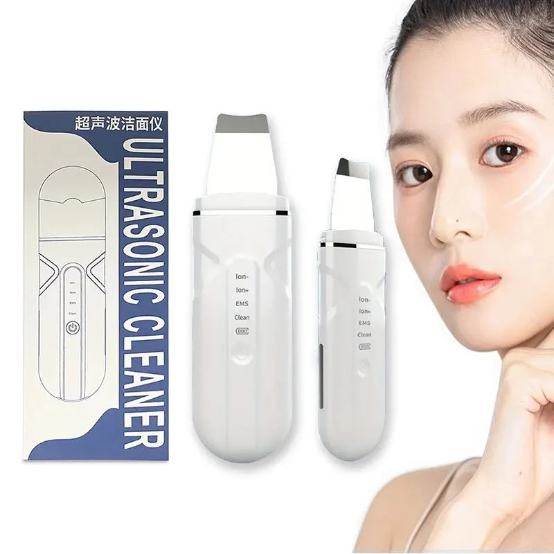 4 Modes Ultrasonic Deep Facial Cleaner Blackhead Removal and Pore Cleansing Woman Beauty Tool Cleansing to Tighten the Skin