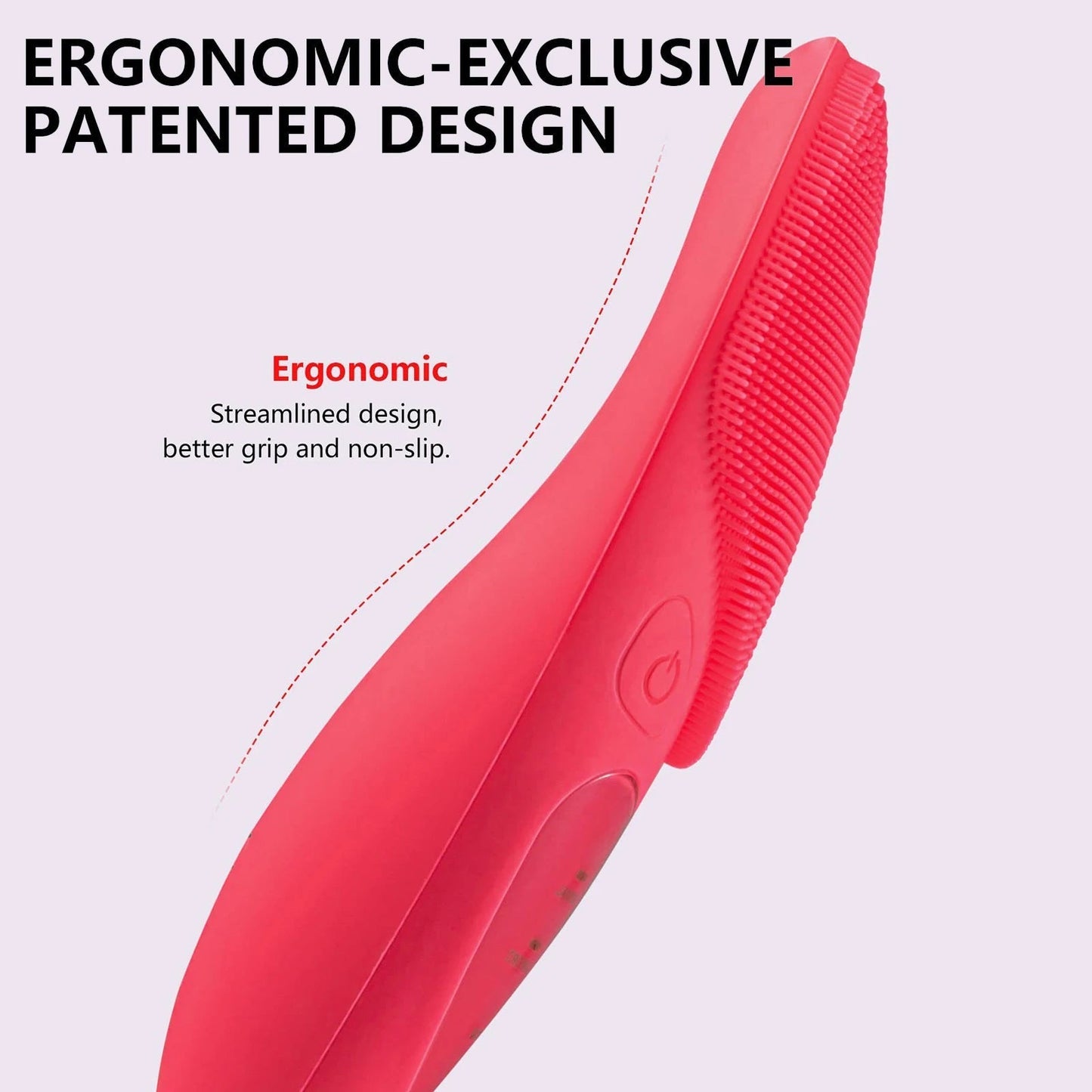 True Zoned Silicond Face Cleansing Exfoliating Massage Brushes Cleaner Device Sonic Facial Scrubber Exfoliator Eye Protector