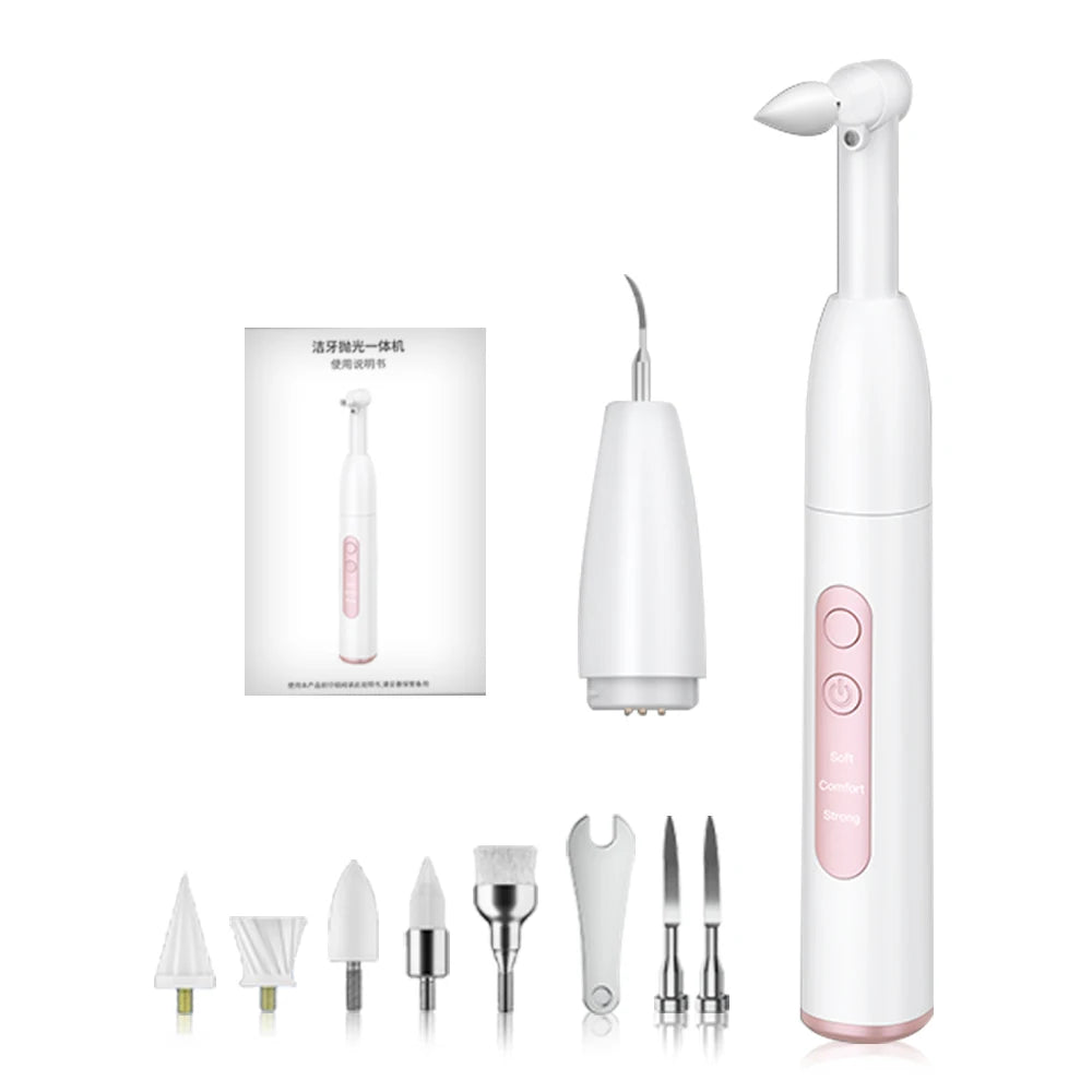 Ultrasonic Dental Tartar Cleaner Electric Tooth Polisher Tartar Eliminator Teeth Whitening Dental Calculus Plaque Tartar Remover