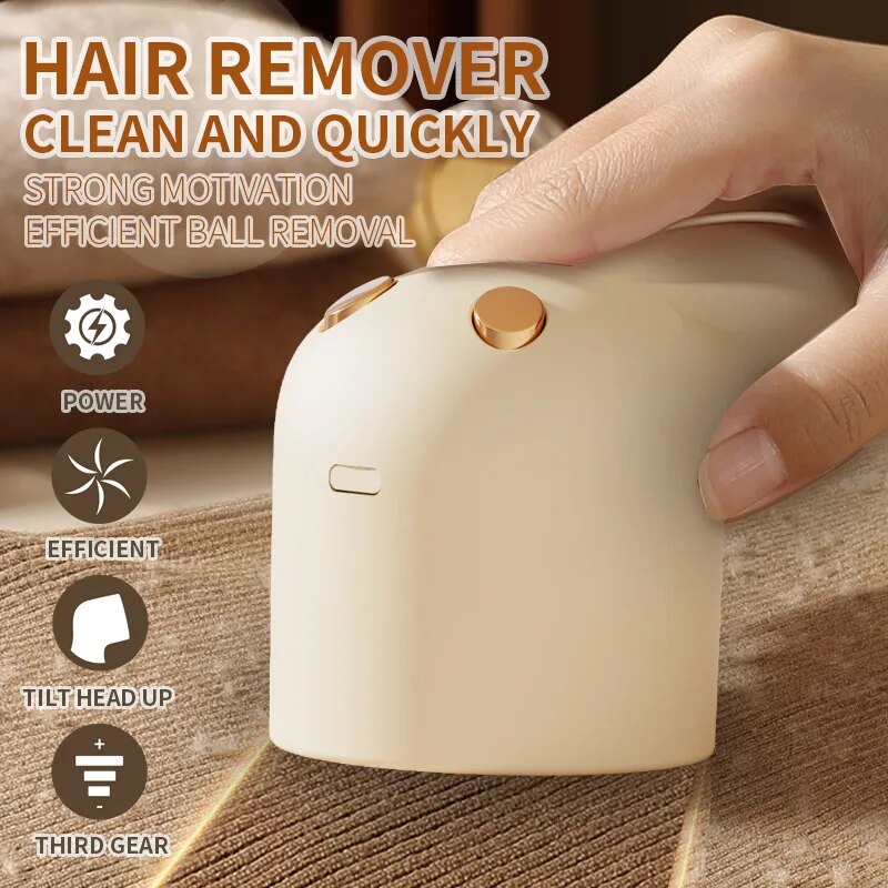Cat Claw Fabric Shaver Lint Remover Sweater Defuzzer with 3-Speeds 3 Replaceable Stainless Steel Blades Remove Clothes Fuzz New