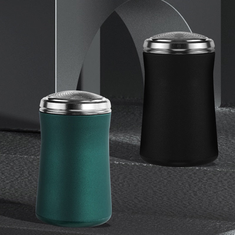 Mini Portable Hair Trimmer Electric Shaver Razor USB Rechargeable Shaving Machine for Men Pocket Size Beard Cutting Trimmer