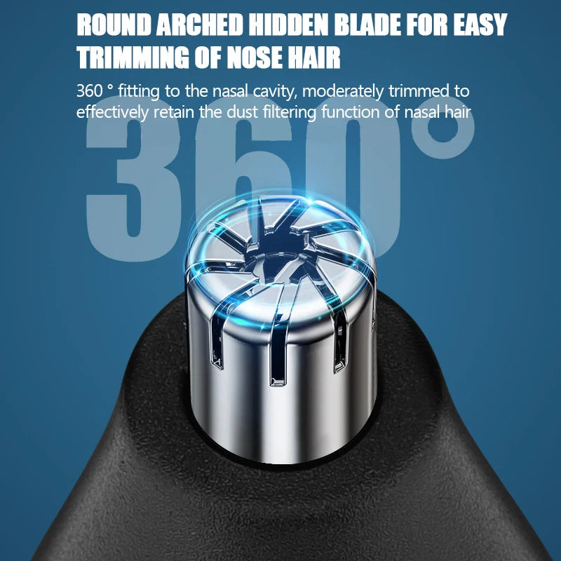 Multifunctional 3 In 1 Electric Foil Shaver Rechargeable Cordless Hair Clipper Beard Nose Hair Trimmer Razor Grooming Kit