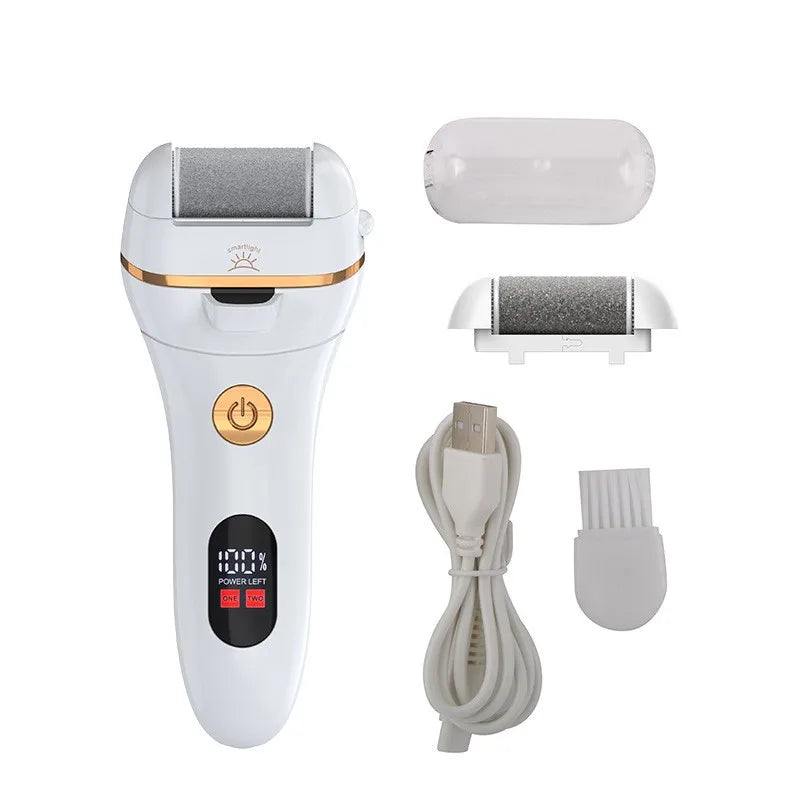 Rechargeable Electric Foot File Callus Remover Machine Pedicure Device Foot Care Tool Feet For Heels Remove DeadSkin LED Display