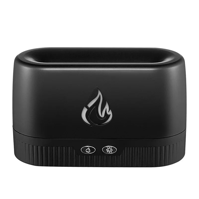 Flame Aromatherapy Machine Humidifier Home Office Hotel Essential Oil Diffuser Humidifier