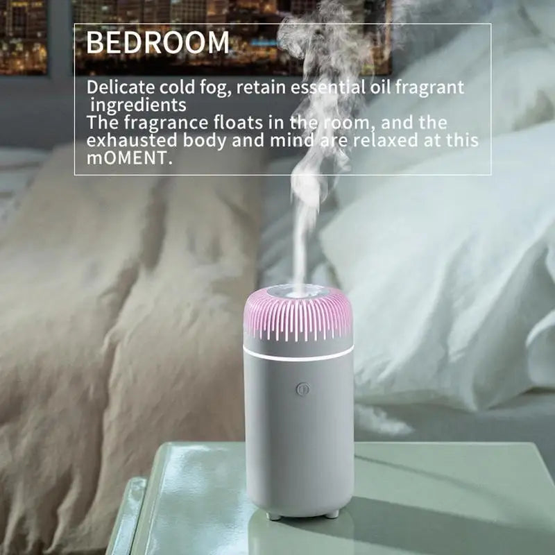 Car Oil Diffusers Car Diffuser Car Air Freshener Car Scent Diffuser Mini Humidifier USB Rechargeable Automotive Air Fresheners