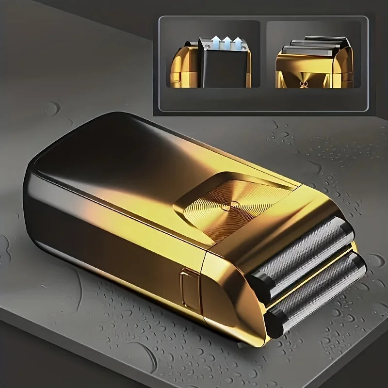 Electric Shaver Anti-metal LED LCD Display Electric Shaver Reciprocating Men's Haircut Machine