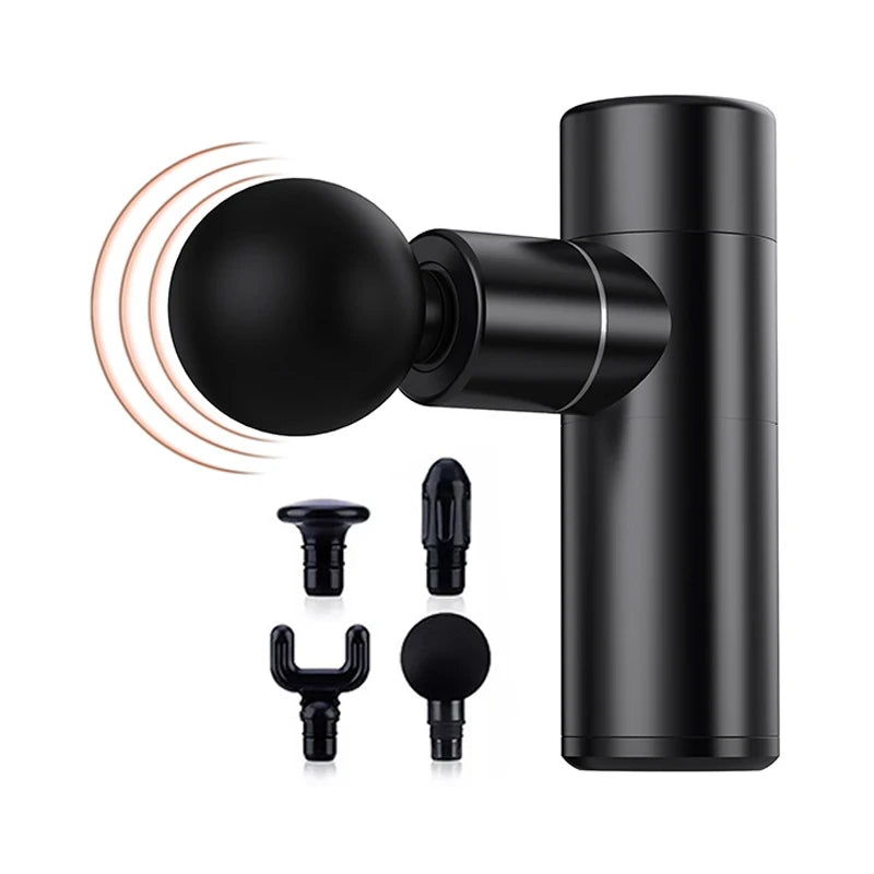 Portable Mini Fascia Gun Neck Back Massager Muscle Massager Silent Fascia Gun To Clear The Meridians And Relieve Pain Home