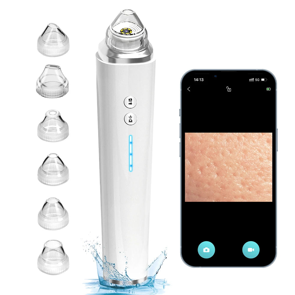 Blackhead Remover Vacuum Acne Cleaner Black Spots Removal Facial Deep Cleansing Pore Cleaner Beauty Machine Skin Care Tools