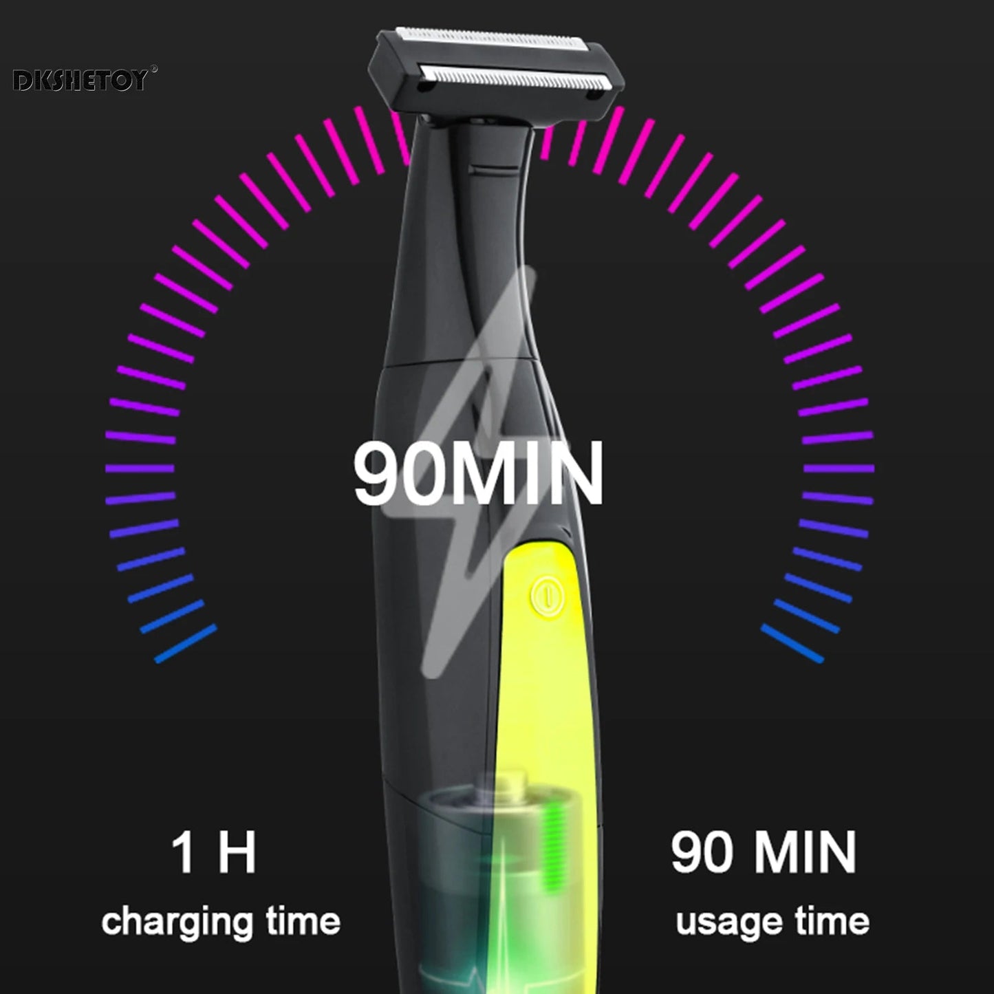 Electric Shavers Powerful Rechargeable Beard Trimmer Electric Razor Clippers for Men Teen Boys Face Beards