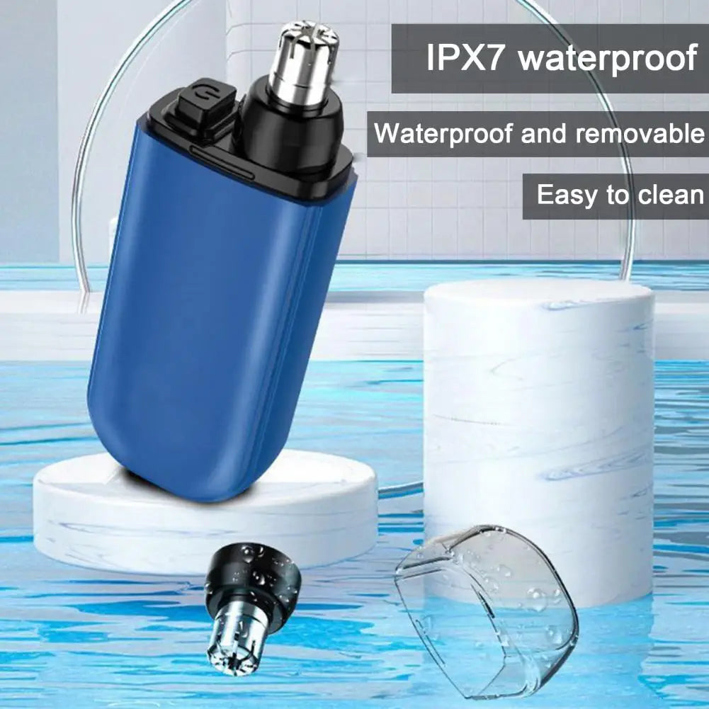 Precision Nose Trimmer Portable Usb Rechargeable Nose Hair Trimmer for Men Women Painless Precision Tool with 7000 Rpm Ipx7