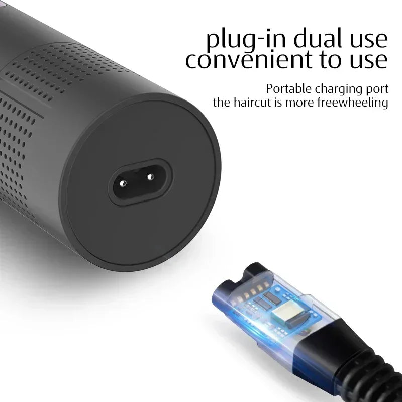 Hair Clipper with Charging Base Hair Trimmer for Barber Shaving Machine Cutting Beard Electric Shaver Razor