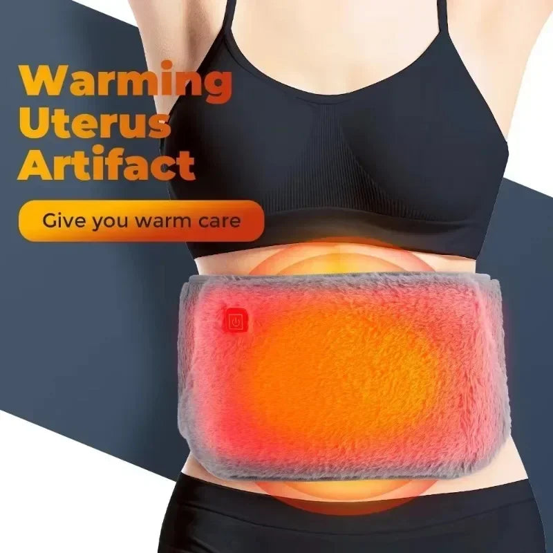 Electric Heating Belt Winter Heater Warmer Cold Protection Uterus Warming Belt Warmers Hot Compress Abdominal Warm Pad