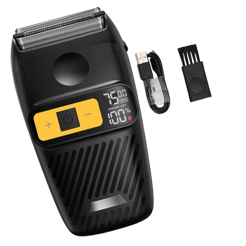 Small Electric Shaver Rechargeable Shaving Tool Present for Busy Individuals