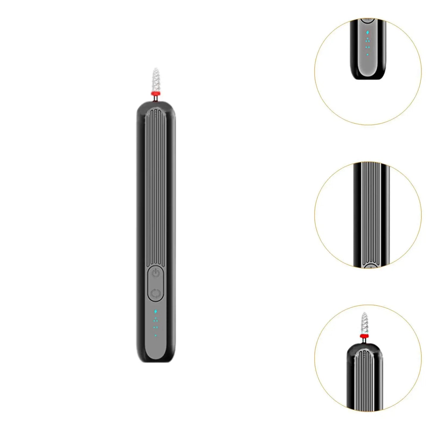 Electric Nail File Machine Professional 15000RPM Drill Machine Portable for Removing Manicure Sanding Polishing Home Salon Use