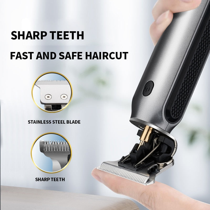 Cordless Electric Hair Clipper for Men Haircut Trimmer USB Rechargeable Cutting Machine Portable Razor Barber Cutter Shavers