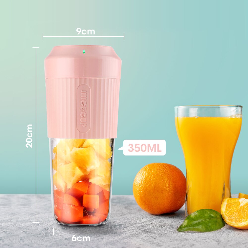 Portable Electric Juicer Cup Smoothie Blender Usb Charging Mini Multi-function Juicer Fruits Mixer Small Home Juice Make Machine