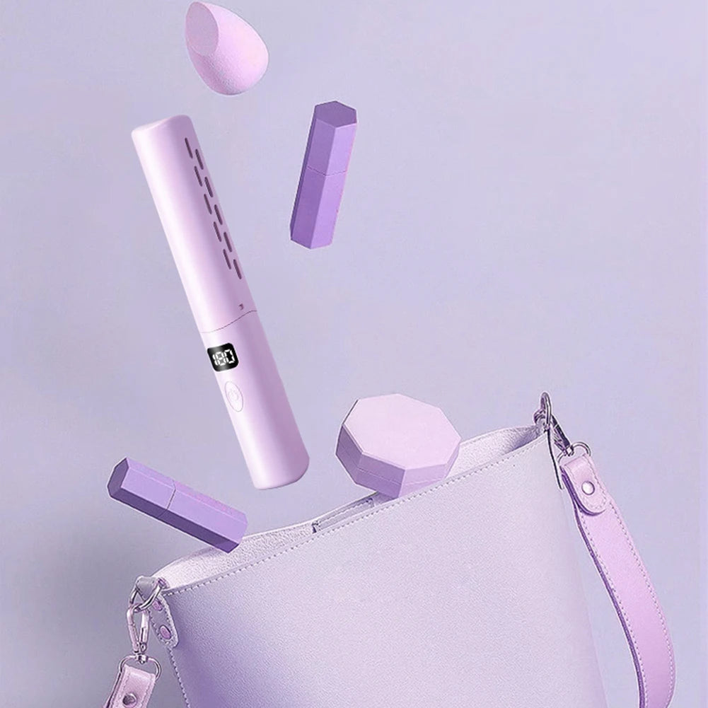 Straightener Comb Anti-Scald Cordless Hair Straightener Brush 70Mins Long Battery Life USB Rechargeable Electric for Home Travel