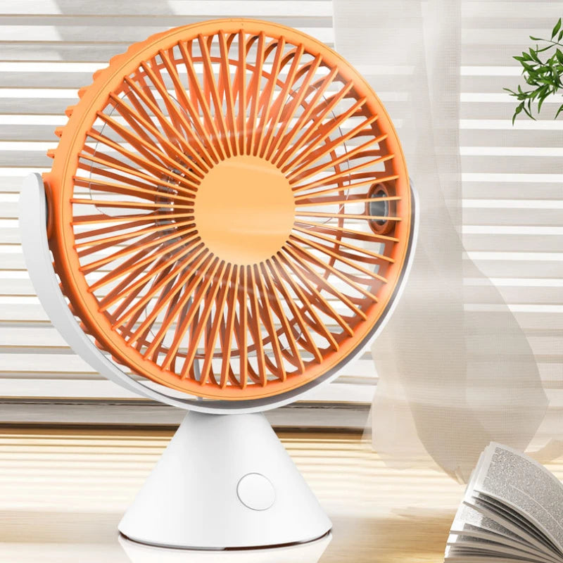 Desk Fan Smart Home Portable Cooling Fan Can Hanging Upright Fan Usb Brushless Turbine Mini Portable Air Conditioner