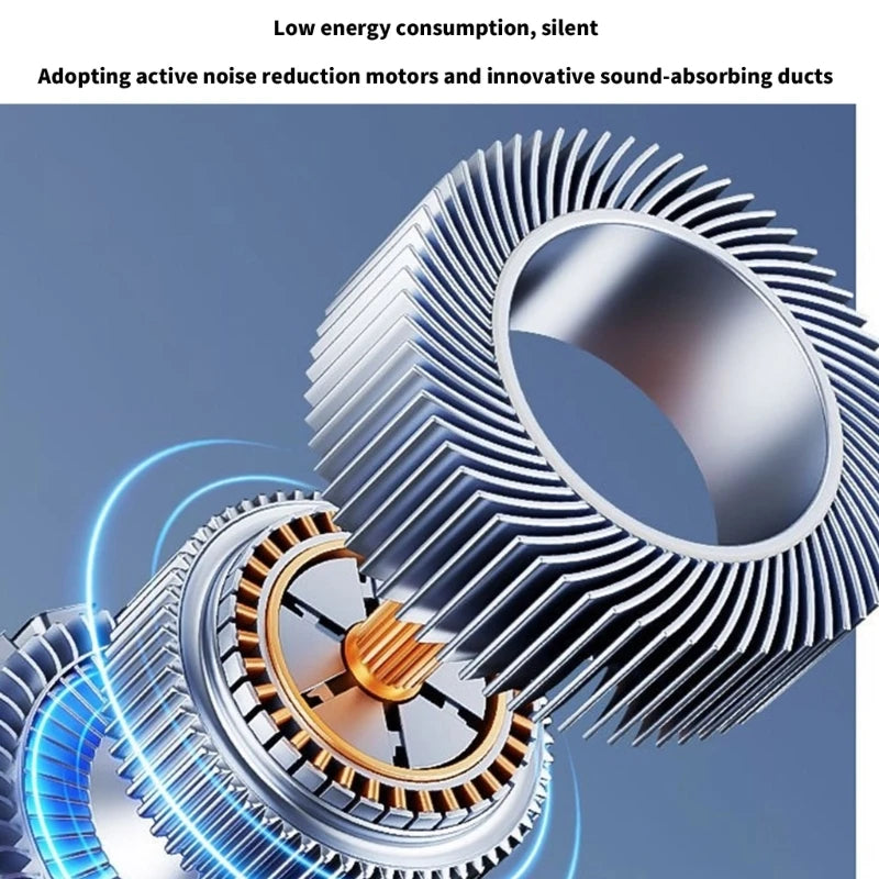 Handheld Fan Semiconductor Cooling Rechargeable Quiet Mini Handheld Fan