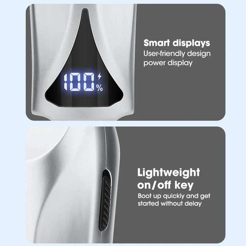 Hair Trimmers Men's Professional Carving Electric Hair Clipper 7500 RPM Oil Head Electric Pushing Hair Salon